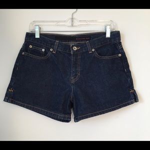 Calvin Klein Dark Wash Denim Jean Shorts